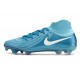 Nike Phantom Luna 2 Elite FG Uomo Blu Bianco