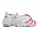 Scarpe da calcio Predator Elite Foldover Tongue FG Bianco Rosso