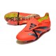 Scarpe da calcio Predator Elite Foldover Tongue FG Rosso Negro Giallo