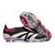 Scarpe da calcio Predator Elite Foldover Tongue FG Nero Bianco Viola