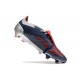 Scarpe da calcio Predator Elite Foldover Tongue FG Argento Nero Rosso