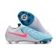 Nike Phantom Luna ii Elite Low FG Bianco Blu Rosa