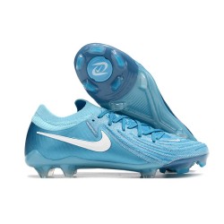 Nike Phantom Luna ii Elite Low FG Blu Bianco