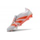 adidas Predator 24 Elite Tongue FG Grigio Rosso