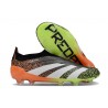 Scarpe da Calcio adidas Predator Elite Senza Lacci FG Arancione Nero Bianco Verde