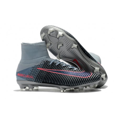 Nike Mercurial Superfly V Df Fg Scarpe da Calcio - Gris Rosa