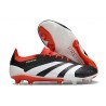 adidas Predator 24 Elite FG Nero Bianco Rosso