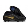 Nike Phantom Luna 2 Elite FG Uomo Nero Oro Metallizzato