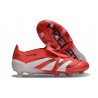 Scarpa adidas Predator Elite FT FG Rosso Lucido Bianco Nero