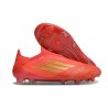 Adidas Scarpa da Calcio F50 Elite LL FG Rosso Solare Oro Met Rosso Vivace