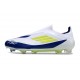 Adidas Scarpa da Calcio F50 Elite LL FG Bianco Giallo Solare Blu Lucido