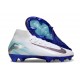 Nike Zoom Mercurial Superfly 10 Elite FG Bianco Blu Nero