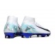 Nike Zoom Mercurial Superfly 10 Elite FG Bianco Blu Nero