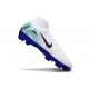 Nike Zoom Mercurial Superfly 10 Elite FG Bianco Blu Nero