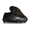 Scarpe adidas F50 Elite Mid FG Nero Core Ferro Metallizzato Oro Met