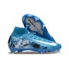 Scarpa Nike Mercurial Superfly X Elite FG Blu Bianco