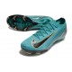 Nike Zoom Mercurial Vapor 16 Elite FG Ciano Nero