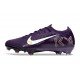 Nike Zoom Mercurial Vapor 16 Elite FG MBAPPE Grand Viola Avorio Pallido