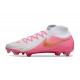 Nike Phantom Luna 2 Elite FG Uomo Rosa Bianco