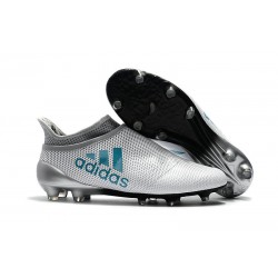 Nuove Scarpe da Calcio adidas X 17+ Purespeed FG - Bianco Blu