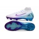Scarpa Nike Mercurial Superfly X Elite FG Bianco Violeta Blu