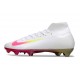 Scarpa Nike Mercurial Superfly X Elite FG Bianco Rosa
