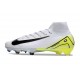 Scarpa Nike Mercurial Superfly X Elite FG Bianco Nero Giallo