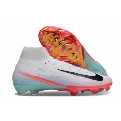 Scarpa Nike Mercurial Superfly X Elite FG Bianco Nero Arancio