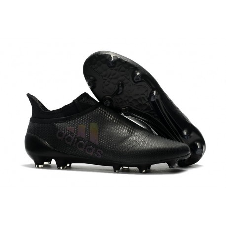 Nuove Scarpe da Calcio adidas X 17+ Purespeed FG - Nero