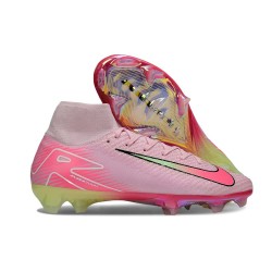 Scarpa Nike Mercurial Superfly X Elite FG Rosa Giallo