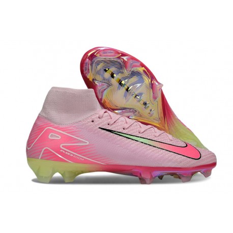 Scarpa Nike Mercurial Superfly X Elite FG Rosa Giallo