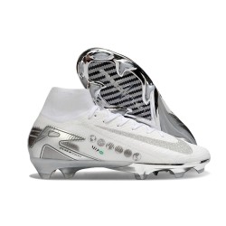 Scarpa Nike Mercurial Superfly X Elite FG Bianco Argento