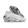 Scarpa Nike Mercurial Superfly X Elite FG Bianco Argento