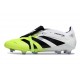 Scarpa adidas Predator Elite FT FG Bianco Nero Limone Lucido
