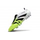 Scarpa adidas Predator Elite FT FG Bianco Nero Limone Lucido
