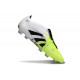 Scarpa adidas Predator Elite FT FG Bianco Nero Limone Lucido