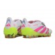 Scarpa adidas Predator Elite FT FG Bianco Rosa Lucido Limone Lucido