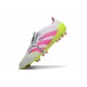 Scarpa adidas Predator Elite FT FG Bianco Rosa Lucido Limone Lucido