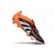 Scarpa adidas Predator Elite FT FG Nero Bianco Arancione