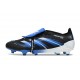 adidas Predator Elite Fold-over Tongue FG Nero Blu