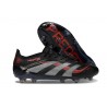 Scarpe da Calcio adidas Predator Elite FG Nero Grigio Rosso Lucido