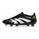 Scarpe da Calcio adidas Predator Elite FG Nero Bianco Limone Lucido