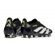 Scarpe da Calcio adidas Predator Elite FG Nero Bianco Limone Lucido