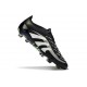 Scarpe da Calcio adidas Predator Elite FG Nero Bianco Limone Lucido