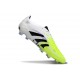 Scarpe da Calcio adidas Predator Elite FG Bianco Nero Limone Lucido