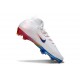 Nike Zoom Mercurial Superfly 10 Elite FG Bianco Rosso Blu