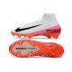 Nike Zoom Mercurial Superfly 10 Elite FG Bianco Rosso Nero