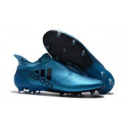 Nuove Scarpe da Calcio adidas X 17+ Purespeed FG - Blu