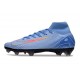 Nike Zoom Mercurial Superfly 10 Elite FG Blu Rosso