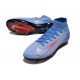 Nike Zoom Mercurial Superfly 10 Elite FG Blu Rosso